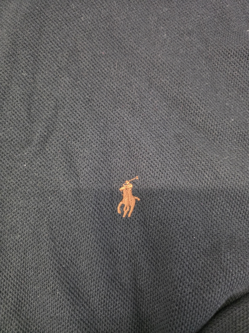 Polo Ralph Lauren 1/4 Zip Sweater Elbow Patch Pads Men's Size 2XLT - Picture 3 of 6